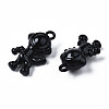 Spray Painted Alloy Pendants PALLOY-T077-164-6