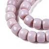 Opaque Glass Beads Strands GLAA-NH0002-B09-3