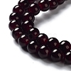 Imitation Jade Glass Beads Strands X-DGLA-S076-8mm-39-2