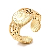 304 Stainless Steel Open Cuff Rings for Women RJEW-K313-15G-4