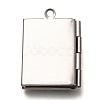 Non-Tarnish 316 Stainless Steel Locket Pendants STAS-P267-01P-2
