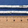 Electroplated Natural Lava Rock Beads Strands G-I360-K02-04-4