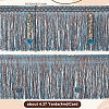 4M Polyester Fringe Tassel Trim DIY-OC0013-37B-2