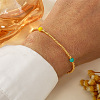 1Pc Bohemian Glass Seed Beads Stretch Bracelet for Women LN2670-2-1