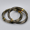 Textured Round Aluminum Craft Wire AW-BC0003-21A-6
