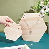 Nbeads 2Pcs 2 Styles Wooden Necklace Displays Stands NDIS-NB0001-06-3