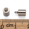 Tarnish Resistant 304 Stainless Steel Cord Ends STAS-E020-1-3
