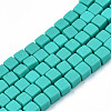 Handmade Polymer Clay Beads Strands X-CLAY-N008-061-03-1