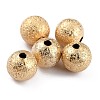 Long-Lasting Plated Brass Beads X-KK-O133-004C-G-1