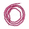 Transparent Glass Beads Strands GLAA-C019-01A-05-2