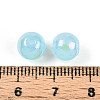 Electroplate Pearlized Glass Pearl Beads EGLA-T021-14B-07-3