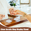 Acrylic Single Ring Display Stands RDIS-WH0007-13B-5