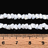 Electroplate Opaque Glass Beads Strands GLAA-N022-4mm-03-4