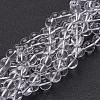 Synthetic Quartz Crystal Beads Strands GSR10mmA039-1-1