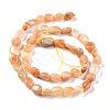 Natural Sunstone Beads Strands G-G018-18A-2