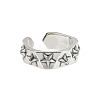 Brass Cuff Open Rings for Men WGBEE63-01-3