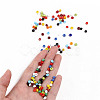(Repacking Service Available) Glass Seed Beads SEED-C019-4mm-51-4