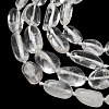 Natural Quartz Crystal Beads Strands G-L650-D02-02-4