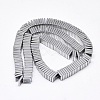 Electroplate Non-magnetic Synthetic Hematite Heishi Beads Strands G-T061-24D-2