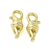 Brass Lobster Claw Clasps KK-B089-26G-1