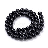 Natural Obsidian Beads Strands G-S259-33-10mm-2