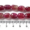 Dyed Natural Malaysia Jade Beads Strands G-P528-I03-01-5
