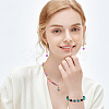 80Pcs 2 Colors Brass Bead Frames KK-PH0002-60-4