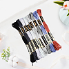8 Skeins 8 Colors Polyester Sewing Thread OCOR-WH20074-09G-3