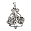 Tibetan Style Alloy Big Pendants PALLOY-D362-02AS-B-1