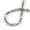 Electroplated Non-magnetic Synthetic Hematite Beads Strands G-R259-51H-2