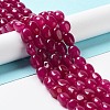 Natural White Jade Beads Strands G-E614-B01-04-1