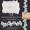 Star Polyester Lace Trim Ribbon OCOR-WH20003-13B-2
