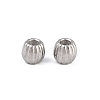 304 Stainless Steel Beads STAS-D394-02E-P-1