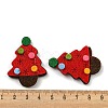 Christmas Trees Non-woven Fabrics Cabochons FIND-K015-01A-3