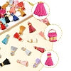 20Pcs Handmade Polycotton(Polyester Cotton) Tassel Decorations FIND-FS0003-27D-8