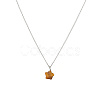 Stainless Steel Cable Chain Necklace QL5593-2-1