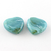 Heart Imitation Gemstone Acrylic Beads OACR-R018-M-2