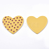 Opaque Printed Acrylic Cabochons MACR-N011-001-C01-1