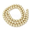Electroplated Synthetic Non-magnetic Hematite Beads Strands LS-G-I364-C03-G-2