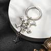 Alloy Skull Pendant Keychain KEYC-JKC00896-2