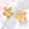 304 Stainless Steel Stud Earrings EJEW-F357-01G-02-5