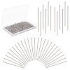 PandaHall Elite 1500Pcs 304 Stainless Steel Flat Head Pins STAS-PH0004-61-2