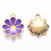 Alloy Enamel Pendants ENAM-S121-116D-1