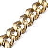 Handmade Spray Painted CCB Plastic Curb Chains AJEW-JB00737-02-3