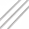 Brass Twisted Chains CHC010Y-NFK-2