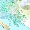 100Pcs Baking Paint Transparent Glass Beads DGLA-YW0001-35B-4