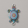 Alloy Enamel Connector Charms LS-ENAM-WH0061-47F-1