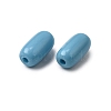 Opaque Acrylic Beads OACR-WH0055-01D-2
