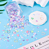 100G Plastic Sequins Beads PVC-TA0001-04C-6
