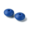 Rondelle Food Grade Eco-Friendly Silicone Focal Beads SIL-F003-07A-4
